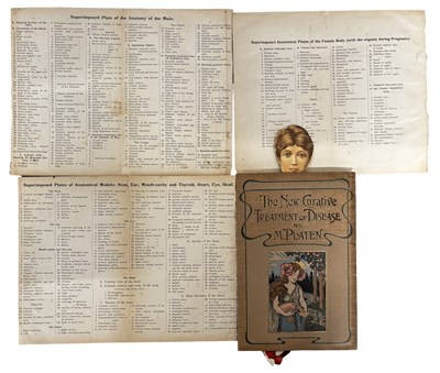 Lot 976 - Anatomical Moveable flaps, c1890. Male and...