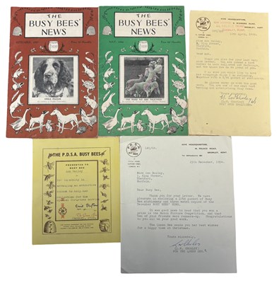 Lot 841 - ENID BLYTON AND THE BUSY BEES: A pair of news...