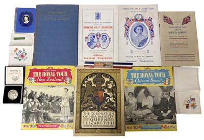 Lot 893 - ROYAL EPHEMERA: Various commemorative...