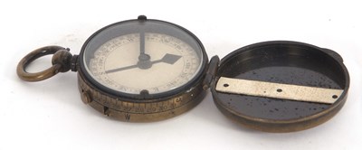 Lot 136 - A J H Stewart Verners patent marching compass...