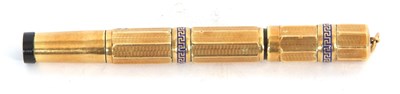 Lot 152 - A vintage Watermans Ideal 42 rolled gold...