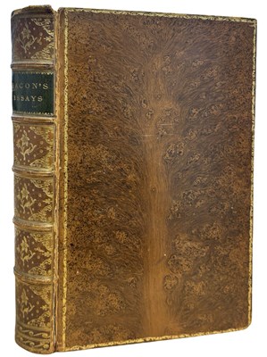 Lot 765 - RICHARD WHATELY: BACON'S ESSAYS WITH...