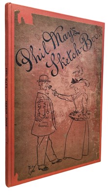 Lot 613 - PHIL MAY'S SKETCH-BOOK - FIFTY CARTOONS,...