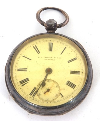 Lot 172 - A Dipple & Sons of Norwich open face pocket...