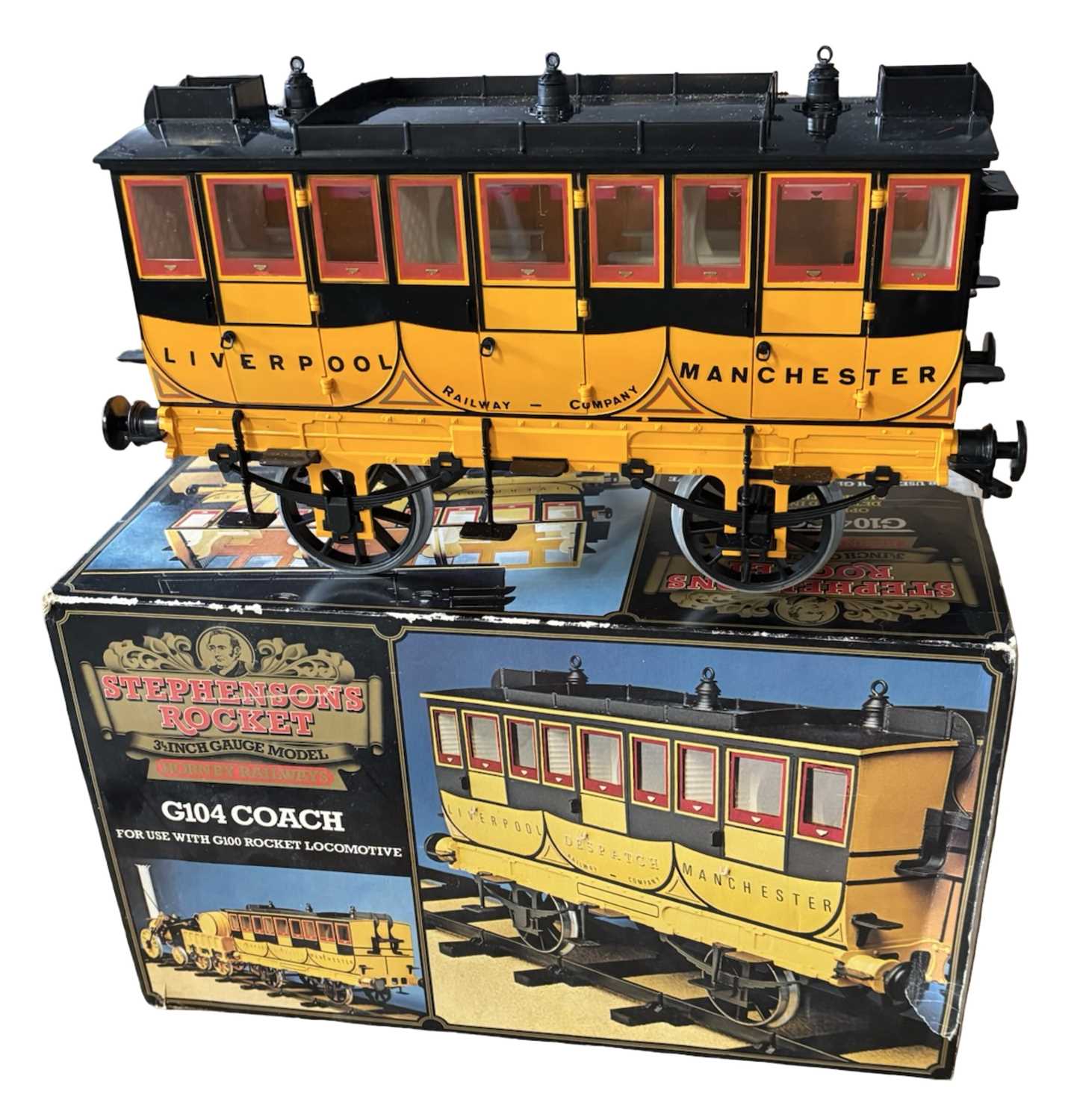 Lot 3 - A boxed Hornby G142 Stephenson's Rocket Coach,...