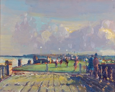 Lot 651 - Geoffrey Chatten (1938-2025) "Over the Ravine",...