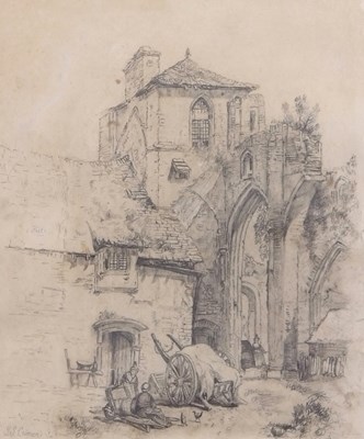 Lot 654 - John Sell Cotman (1782-1842), "Near Rouen",...