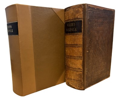 Lot 547 - WILLIAM WHITE: HISTORY, GAZETTER AND DIRECTORY...