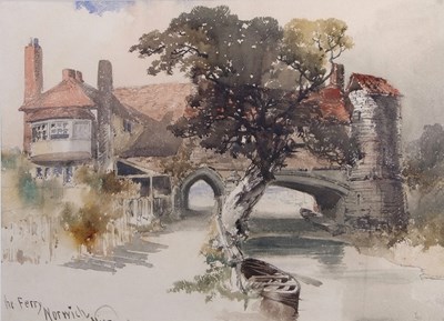 Lot 664 - Edmund John Niemann (1813-1876), "The Ferry,...