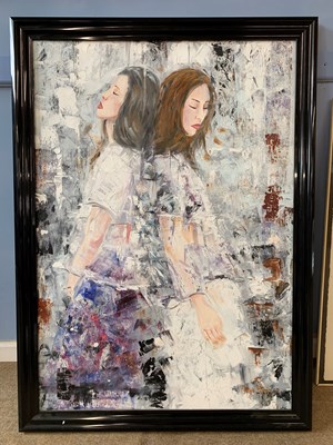 Lot 131 - Valerie Zimmermann (1968-2021), "Full Moon",...