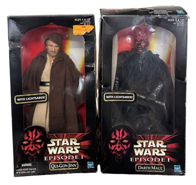 Lot 142 - STAR WARS: Two boxed Episode I figures by...