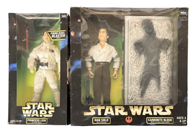 Lot 146 - STAR WARS: A pair of boxed Hasbro figures, to...