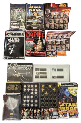 Lot 154 - A collection of various Star Wars memorabilia...