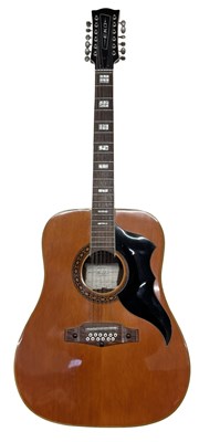 Lot 187 - An Eko Ranger XII acoustic 12-string guitar,...