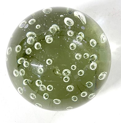 Lot 233 - A Victorian bubble design dump weight