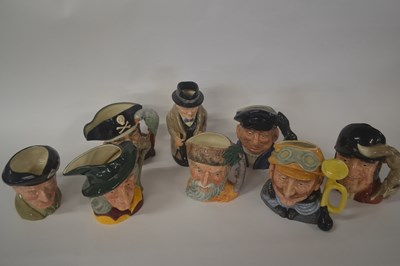 Lot 282 - Group of Royal Doulton character jugs...