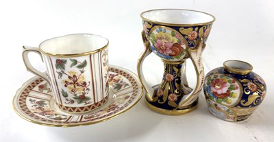 Lot 58 - Mixed Lot: Royal Crown Derby including cup and...