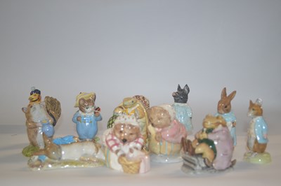 Lot 320 - Group of twelve Beswick Beatrix Potter figures...
