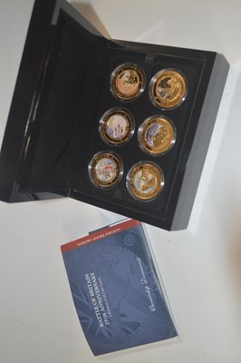 Lot 349 - Further boxed set of Battle of Britain crown...