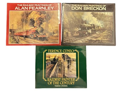 Lot 681 - RAILWAY ART: 3 Titles: NARISA CHAKRA: TERENCE...