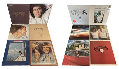 Lot 230 - THE CARPENTERS: 12 x 12" vinyl LPs, to include:...