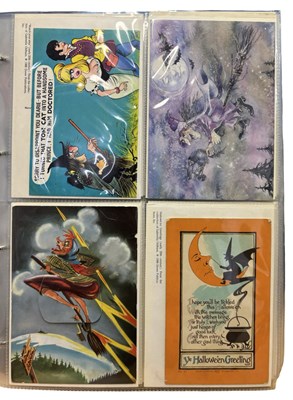 Lot 806 - WITCHCRAFT: A binder containing a large...
