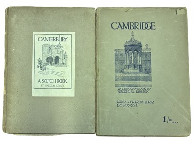Lot 522 - WALTER M KEESEY: 2 Titles: CANTERBURY, A...