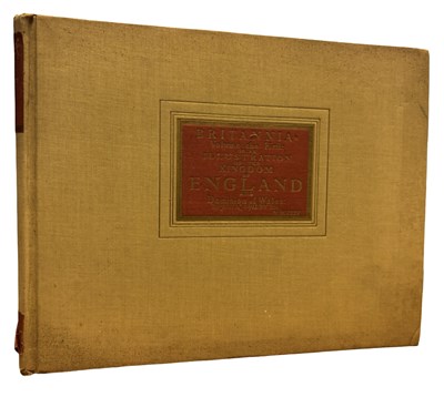 Lot 587 - JOHN OGILBY FACSIMILE: BRITANNIA, VOLUME THE...