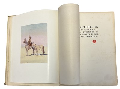 Lot 2 - CAPTAIN S E ST LEGER: WAR SKETCHES IN COLOUR,...