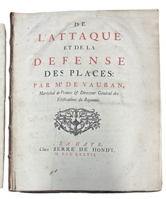 Lot 3 - MR DE VAUBAN: DE L'ATTAQUE ET DE LA DEFENSE...