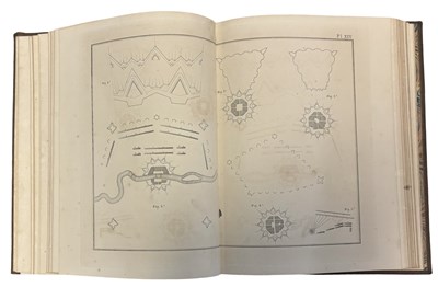 Lot 4 - G H DUFOUR: PLANCHES DE LA FORTIFICATION...