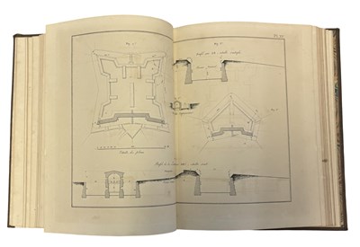 Lot 4 - G H DUFOUR: PLANCHES DE LA FORTIFICATION...