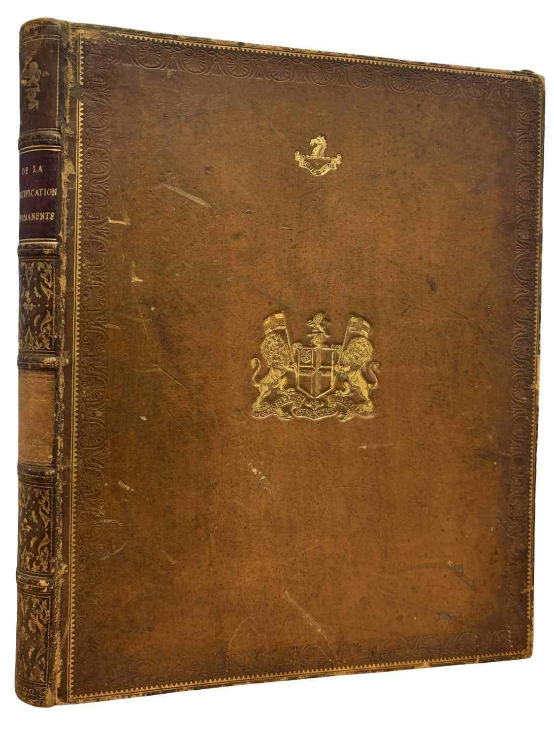 Lot 4 - G H DUFOUR: PLANCHES DE LA FORTIFICATION...