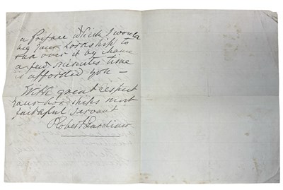 Lot 1 - GENERAL SIR ROBERT GARDINER: POLITICAL AND...