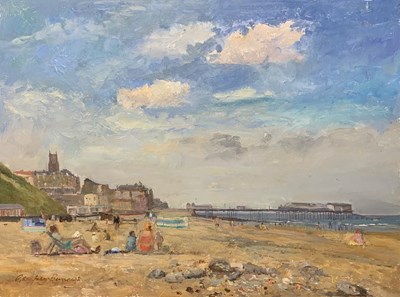 Lot 49 - Geoffrey Burrows (1934-2023), Cromer Beach,...