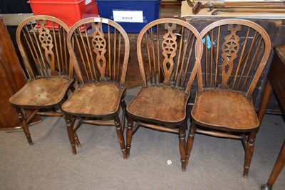 Lot 657 - A set of four late 19th or early 20th Century...