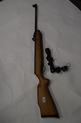 Lot 549 - AN SMK19 .22 air rifle with green travel case...