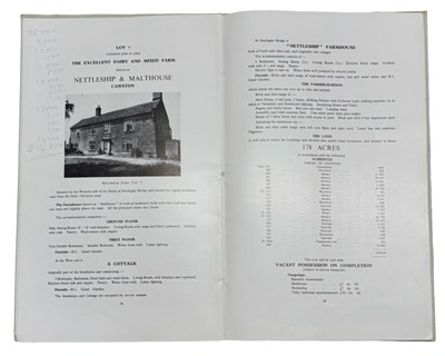 Lot 1019 - Sale Catalogue; Cawston Manor Estate June 1951