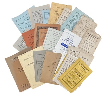 Lot 1010 - Mixed Lot: Sale Catalogues and Particulars: Norfolk Properties 19th/early 20th Century