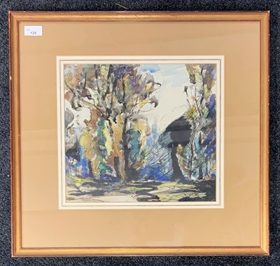 Lot 125 - John Piper (1903-1992), View through woodland...
