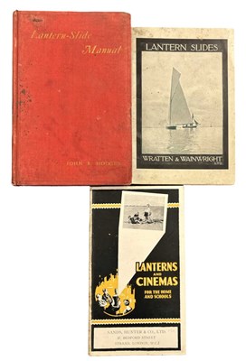 Lot 1137 - Lanterns - MAGIC LANTERNS. Three Volumes...