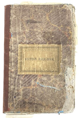 Lot 1080 - 1870s-80s Auction Sale-Book for a Pawn Brokers....