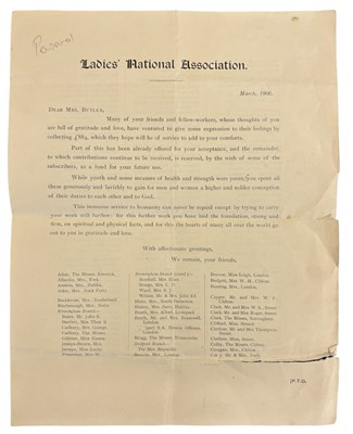 Lot 929 - WOMENS SUFFRAGETTE MOVEMENT. Ladies National...