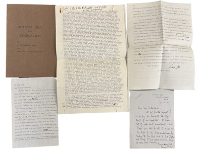 Lot 924 - OCTAVIA HILL - Women’s Rights. Octavia Hill...