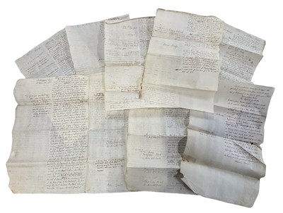 Lot 1108a - SCOTLAND. Manuscript report on Roads. C1874. 9...