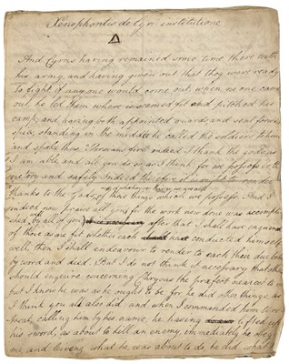 Lot 1101 - JOHN GOUGH NICHOLS 1806-73 MANUSCRIPT ESSAYS...