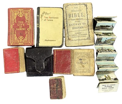 Lot 799a - MINIATURE BOOKS. Nine Miniature books....