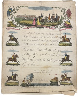 Lot 1031 - A Rare collection of nine Early 19th century...