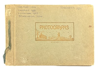 Lot 1063 - GIRL GUIDES Photograph Album. 1920s-1930s....