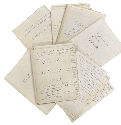 Lot 1089 - ANGLO EGYPTIAN WAR. MANUSCRIPTS. Maritime-...